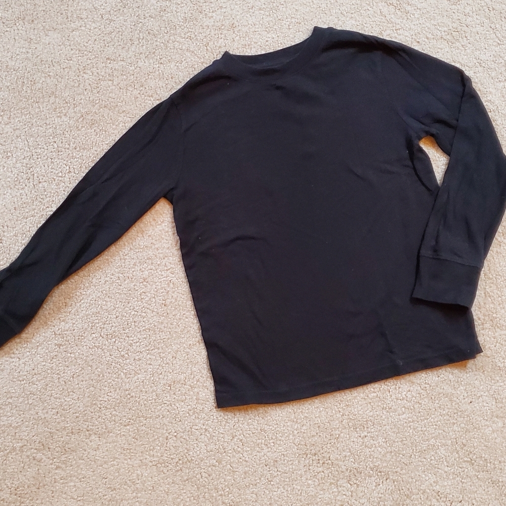 Basic Black Long Sleeve T